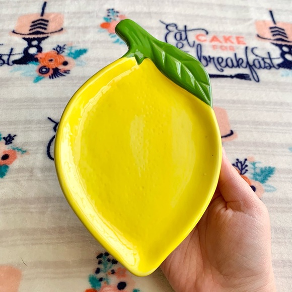 1 LEFT! 🍋 Ceramic Yellow Lemon Kitchen Spoon Rest - Picture 6 of 6